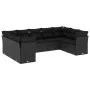 8-piece garden sofa set with black synthetic rattan cushions by , Garden sets - Ref: Foro24-3249964, Price: 567,47 €, Discoun...