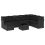 8-piece garden sofa set with black synthetic rattan cushions by , Garden sets - Ref: Foro24-3249894, Price: 557,01 €, Discoun...