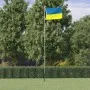 Bandera de Ucrania con ojales de latón 90x150 cm by , Flags and windsocks - Ref: Foro24-155972, Price: 7,89 €, Discount: %