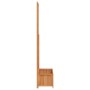Solid Brown Fir Wood Trellis Planter by , Pots and planters - Ref: Foro24-365479, Price: 115,05 €, Discount: %