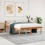Cama para mayores madera maciza de pino marrón cera 120x200 cm de , Camas y somieres - Ref: Foro24-844157, Precio: 127,50 €, ...