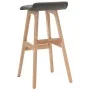 Küchenhocker 2 Einheiten dunkelgrauer Stoff von vidaXL, Küchenhocker - Ref: Foro24-249577, Preis: 117,14 €, Rabatt: %