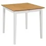 Weißer ausziehbarer Esstisch (80-120)x80x74 cm MDF von , Küchen- und Esstische - Ref: Foro24-247625, Preis: 168,29 €, Rabatt: %
