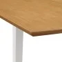 Weißer ausziehbarer Esstisch (80-120)x80x74 cm MDF von , Küchen- und Esstische - Ref: Foro24-247625, Preis: 168,29 €, Rabatt: %