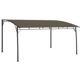 Taupe gray garden parasol awning 4x3x2.55 m by , Tents and gazebos - Ref: Foro24-312255, Price: 253,99 €, Discount: %