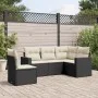 5-piece garden furniture set and black synthetic rattan cushions by , Garden sets - Ref: Foro24-3218956, Price: 317,61 €, Dis...