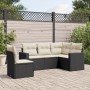 5-teiliges Gartenmöbel-Set und schwarze synthetische Rattankissen von , Gartensets - Ref: Foro24-3218956, Preis: 309,58 €, Ra...