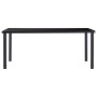 Schwarzer Esstisch aus gehärtetem Glas, 180 x 90 x 75 cm von vidaXL, Küchen- und Esstische - Ref: Foro24-281855, Preis: 213,0...