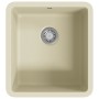 Küchenspüle aus Granit mit beigem Becken von vidaXL, Sinkt - Ref: Foro24-144868, Preis: 137,32 €, Rabatt: %