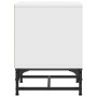Nachttisch mit weißer Glastür 35x37x50 cm von , Nachttische - Ref: Foro24-836518, Preis: 28,47 €, Rabatt: %