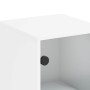 Beistellschrank mit weißer Glastür 35x37x100 cm von , Sideboards - Ref: Foro24-836553, Preis: 45,93 €, Rabatt: %