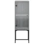 Auxiliary cabinet with Sonoma gray glass door 35x37x100 cm by , Sideboards - Ref: Foro24-836558, Price: 52,27 €, Discount: %
