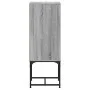 Beistellschrank mit Glastür in Sonoma-Grau, 35 x 37 x 100 cm von , Sideboards - Ref: Foro24-836558, Preis: 52,27 €, Rabatt: %