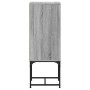 Beistellschrank mit Glastür in Sonoma-Grau, 35 x 37 x 100 cm von , Sideboards - Ref: Foro24-836558, Preis: 52,90 €, Rabatt: %