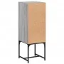 Auxiliary cabinet with Sonoma gray glass door 35x37x100 cm by , Sideboards - Ref: Foro24-836558, Price: 52,27 €, Discount: %