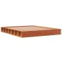 Bettgestell aus massivem Kiefernholz in Wachsbraun, 160 x 200 cm von , Betten und Lattenroste - Ref: Foro24-844426, Preis: 12...