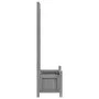 Planter with solid gray fir wood trellis by , Pots and planters - Ref: Foro24-365486, Price: 70,97 €, Discount: %