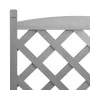 Planter with solid gray fir wood trellis by , Pots and planters - Ref: Foro24-365486, Price: 70,97 €, Discount: %