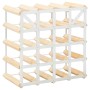 Flaschenregal für 20 Flaschen aus massivem Zirbenholz von vidaXL, Weinregale - Ref: Foro24-282469, Preis: 48,46 €, Rabatt: %