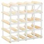 Solid pine wood wine rack for 20 bottles by vidaXL, Wine racks - Ref: Foro24-282469, Price: 48,05 €, Discount: %