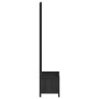 Planter with solid black fir wood trellis by , Pots and planters - Ref: Foro24-365478, Price: 53,89 €, Discount: %