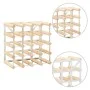 Solid pine wood wine rack for 20 bottles by vidaXL, Wine racks - Ref: Foro24-282469, Price: 48,05 €, Discount: %