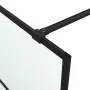 Duschwand aus schwarz gefrostetem ESG-Glas, 115 x 195 cm von , Duschwände und Duschwände - Ref: Foro24-152133, Preis: 204,42 ...