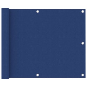 Blaue Balkonmarkise aus Oxford-Stoff, 75 x 600 cm von , Sonnenschirme - Ref: Foro24-135011, Preis: 27,81 €, Rabatt: %