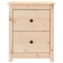 Nachttische 2 Stück aus massivem Kiefernholz 50x35x61,5 cm von vidaXL, Nachttische - Ref: Foro24-813680, Preis: 117,56 €, Rab...