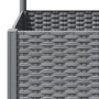 Planter with trellis PP light gray 120x120x136 cm by , Pots and planters - Ref: Foro24-153278, Price: 164,81 €, Discount: %