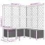 Pflanzgefäß mit Gitter PP hellgrau 120x120x136 cm von , Töpfe und Pflanzgefäße - Ref: Foro24-153278, Preis: 180,97 €, Rabatt: %