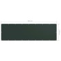 Balkonmarkise dunkelgrüner Oxfordstoff 120x400 cm von , Sonnenschirme - Ref: Foro24-135005, Preis: 20,69 €, Rabatt: %