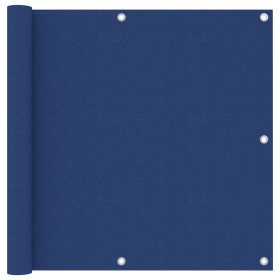 Balkonmarkise, blauer Oxford-Stoff, 90 x 400 cm von , Sonnenschirme - Ref: Foro24-135013, Preis: 20,49 €, Rabatt: %