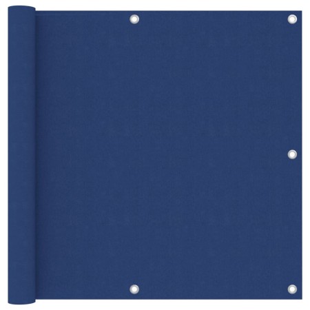 Balkonmarkise, blauer Oxford-Stoff, 90 x 400 cm von , Sonnenschirme - Ref: Foro24-135013, Preis: 20,49 €, Rabatt: %