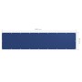 Balkonmarkise, blauer Oxford-Stoff, 90 x 400 cm von , Sonnenschirme - Ref: Foro24-135013, Preis: 20,49 €, Rabatt: %