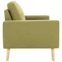 2 seater green fabric sofa by , Sofas - Ref: Foro24-288708, Price: 283,38 €, Discount: %