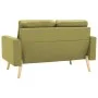2 seater green fabric sofa by , Sofas - Ref: Foro24-288708, Price: 283,38 €, Discount: %