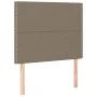 Box spring bed with taupe gray fabric mattress 80x200 cm by , Beds and slatted bases - Ref: Foro24-3128401, Price: 338,75 €, ...