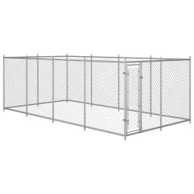 Outdoor kennel 8x4x2 m by vidaXL, Dog kennels and fences - Ref: Foro24-144938, Price: 491,11 €, Discount: %