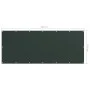 Balcony awning dark green oxford fabric 120x300 cm by , Umbrellas - Ref: Foro24-135004, Price: 20,95 €, Discount: %