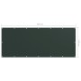 Balkonmarkise dunkelgrüner Oxfordstoff 120x300 cm von , Sonnenschirme - Ref: Foro24-135004, Preis: 20,95 €, Rabatt: %