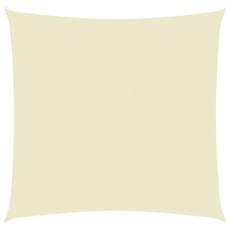 Cream Oxford fabric square sail awning 6x6 m by , Umbrellas - Ref: Foro24-135197, Price: 103,91 €, Discount: %