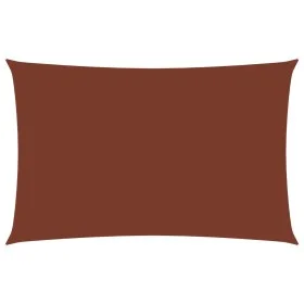 Terracotta Oxford fabric rectangular sail awning 2x4.5 m by , Umbrellas - Ref: Foro24-135368, Price: 36,66 €, Discount: %