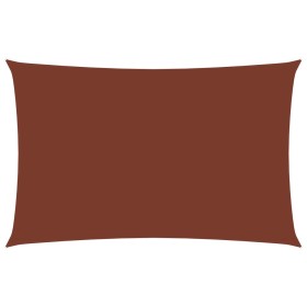 Toldo de vela rectangular tela Oxford terracota 2x4,5 m de , Sombrillas - Ref: Foro24-135368, Precio: 27,36 €, Descuento: %