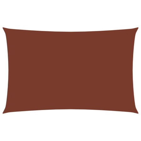 Terracotta Oxford fabric rectangular sail awning 2x4.5 m by , Umbrellas - Ref: Foro24-135368, Price: 27,36 €, Discount: %