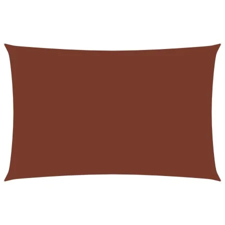 Terracotta Oxford fabric rectangular sail awning 2x4.5 m by , Umbrellas - Ref: Foro24-135368, Price: 36,66 €, Discount: %