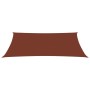 Terracotta Oxford fabric rectangular sail awning 2x4.5 m by , Umbrellas - Ref: Foro24-135368, Price: 27,36 €, Discount: %