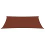 Terracotta Oxford fabric rectangular sail awning 2x4.5 m by , Umbrellas - Ref: Foro24-135368, Price: 36,66 €, Discount: %
