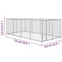 Außenzwinger 8x4x2 m von vidaXL, Hundehütten und Zäune - Ref: Foro24-144938, Preis: 503,94 €, Rabatt: %