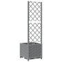 Pflanzgefäß mit Gitter PP hellgrau 40x40x136 cm von , Töpfe und Pflanzgefäße - Ref: Foro24-153270, Preis: 63,60 €, Rabatt: %
